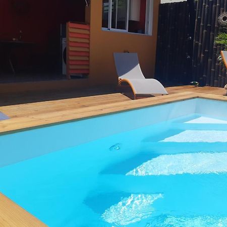 Ti Coin Relax Bungalow Vue Mer Piscine Privee سانت فرانسوا المظهر الخارجي الصورة