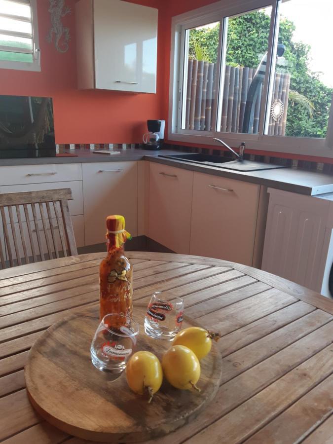 Ti Coin Relax Bungalow Vue Mer Piscine Privee سانت فرانسوا المظهر الخارجي الصورة