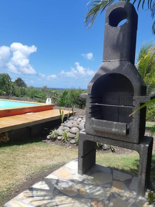 Ti Coin Relax Bungalow Vue Mer Piscine Privee سانت فرانسوا المظهر الخارجي الصورة