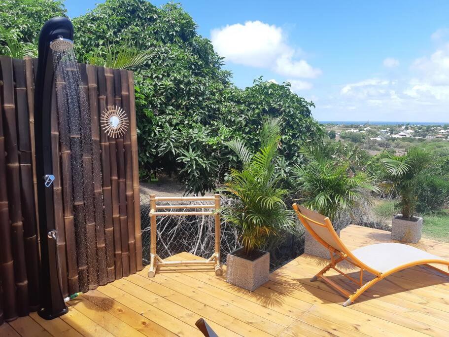 Ti Coin Relax Bungalow Vue Mer Piscine Privee سانت فرانسوا المظهر الخارجي الصورة