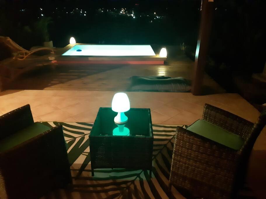 Ti Coin Relax Bungalow Vue Mer Piscine Privee سانت فرانسوا المظهر الخارجي الصورة