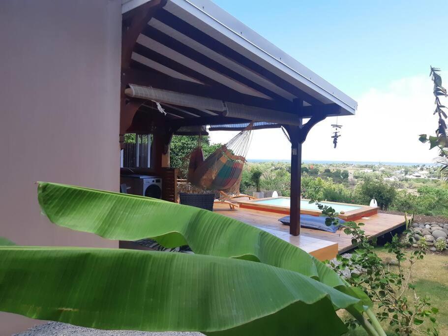 Ti Coin Relax Bungalow Vue Mer Piscine Privee سانت فرانسوا المظهر الخارجي الصورة