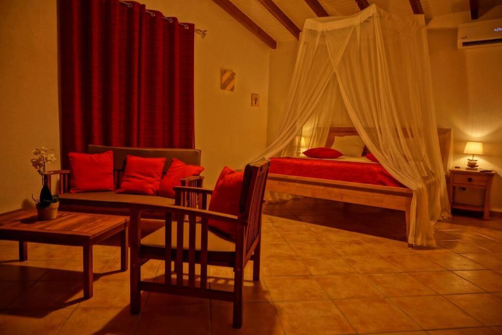 Ti Coin Relax Bungalow Vue Mer Piscine Privee سانت فرانسوا المظهر الخارجي الصورة