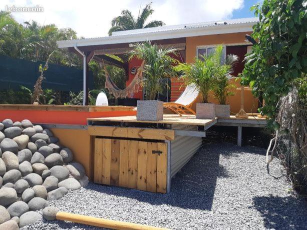 Ti Coin Relax Bungalow Vue Mer Piscine Privee سانت فرانسوا المظهر الخارجي الصورة